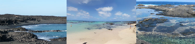 Playa de las Malvas, Caleton Blanco, Los Charcones