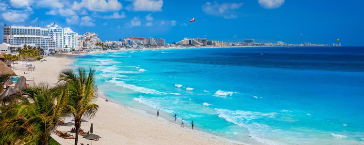 Lekker weer in Cancún, Mexico